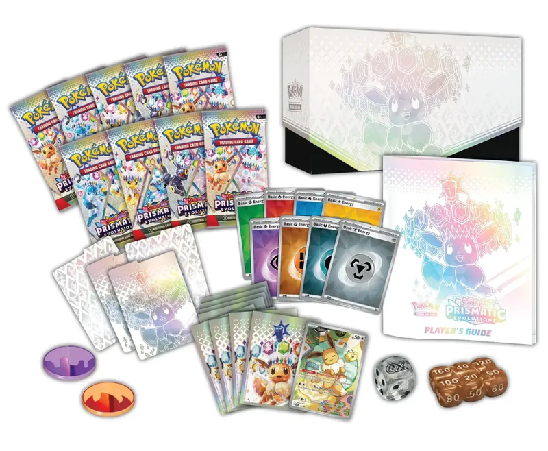 Pokemon Scarlet & Violet: Prismatic Evolutions Elite Trainer Box