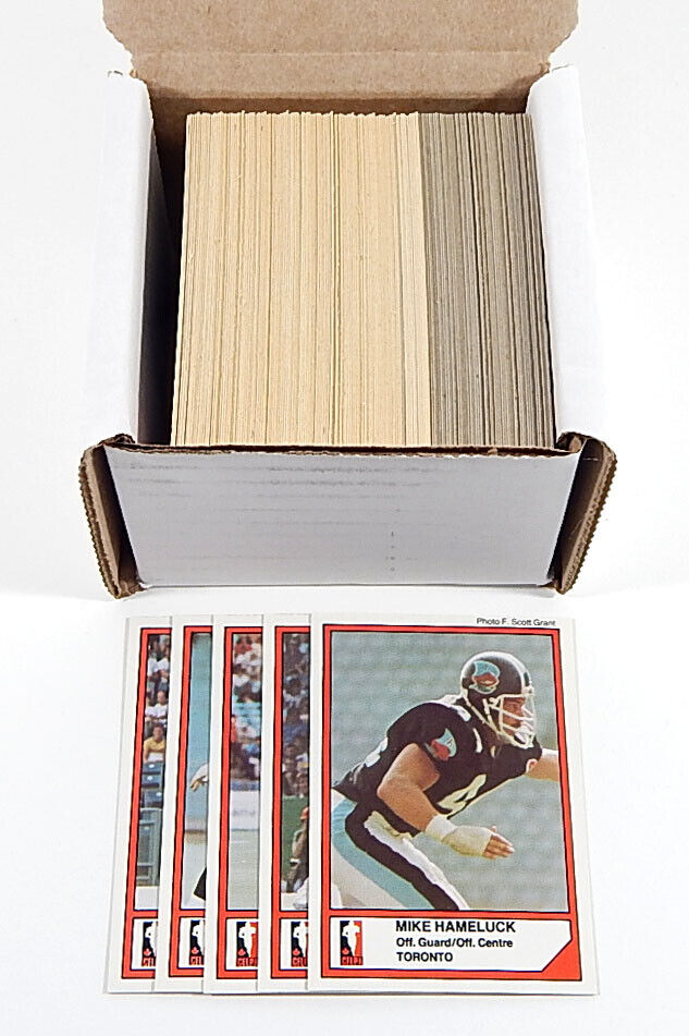 1984 Jogo CFL Series 1 & 2 Canadian Football Set of 160 Cards