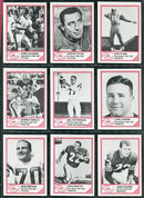 1983 Jogo CFL Hall of Fame Canadian Football Set A - 25 Cards