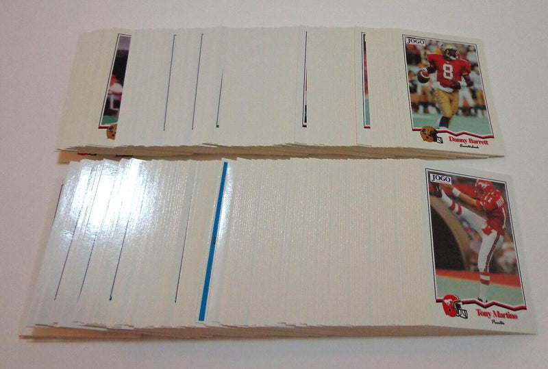 1994 Jogo CFL Football Complete Set of 310 Cards (Series 1-2-3) with Calvillo & Pringle HOF Rookies