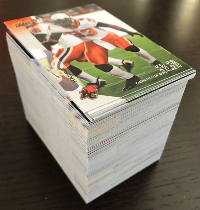 2014 Upper Deck CFL Canadian Football League Set of 150 Cards