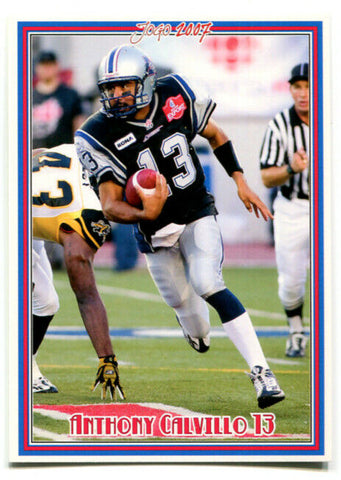 2007 Jogo CFL Short Print	#8SP	Anthony Calvillo - 200 made!
