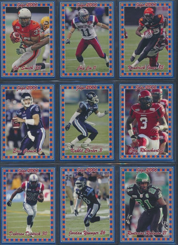 2006 Jogo CFL Rookie Set of 14 Cards - 150 sets made!