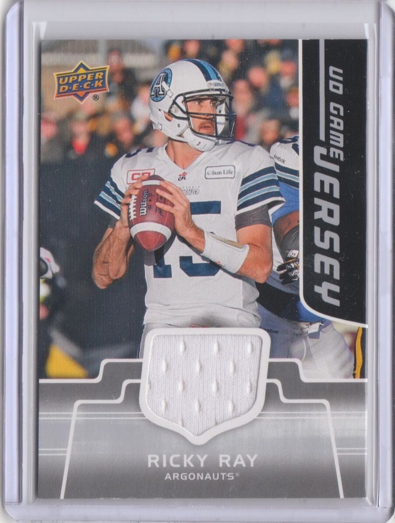 2016 Upper Deck CFL Game Jersey 
