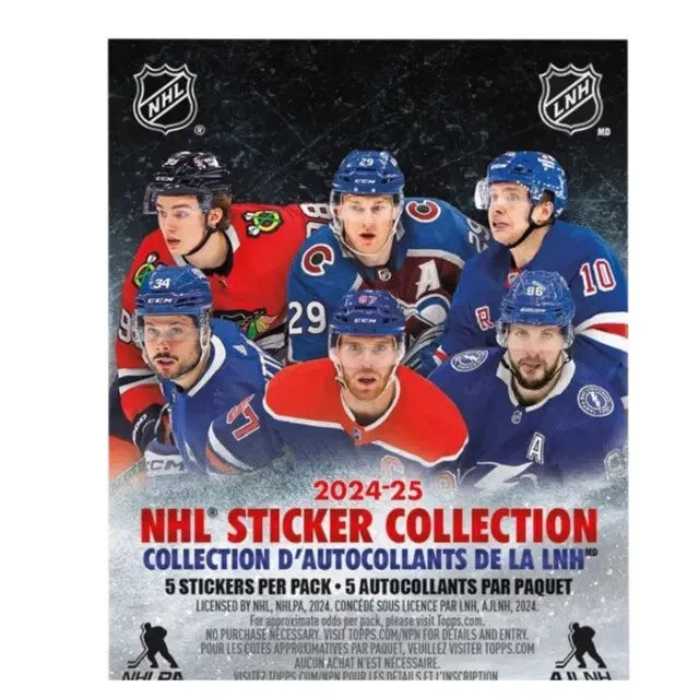 2024-25 Topps NHL Hockey Sticker Album