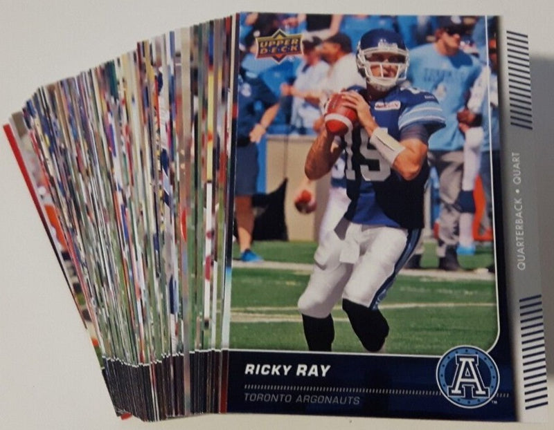 2015 Upper Deck CFL Complete Canadian Football League Set of 100 Cards