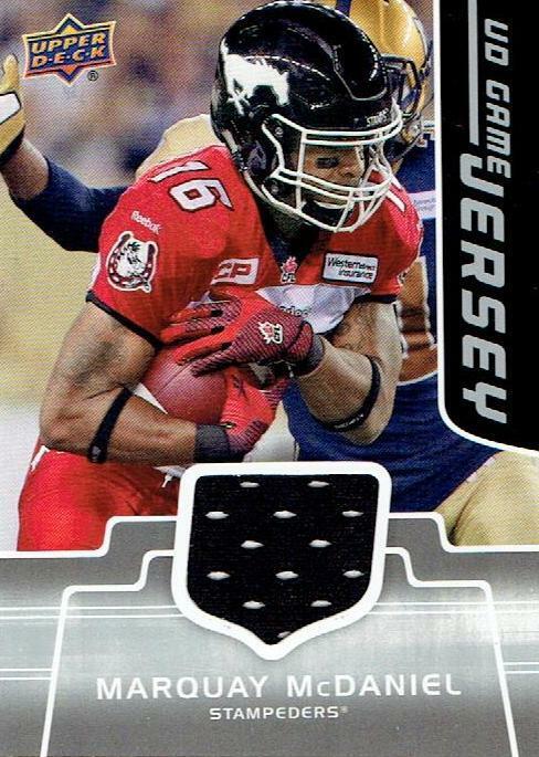 2016 Upper Deck CFL Game Jersey 