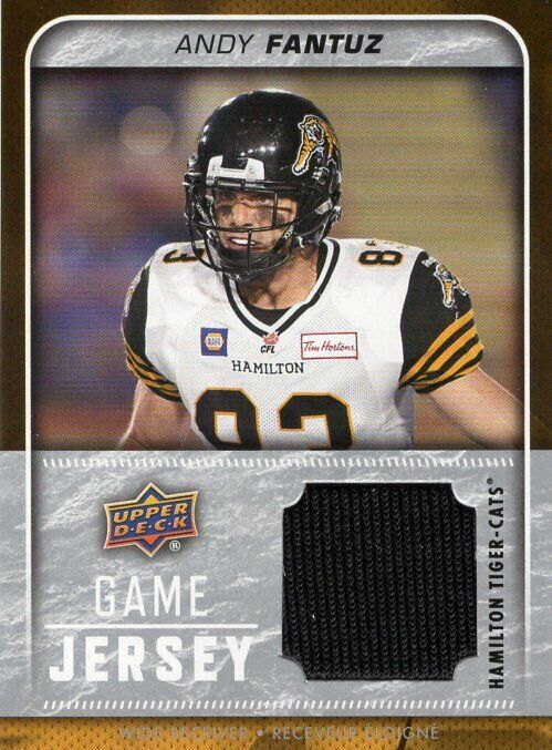 2015 Upper Deck CFL Game Jersey