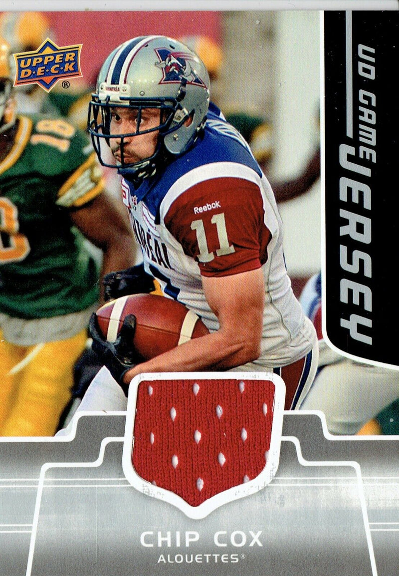 2016 Upper Deck CFL Game Jersey 