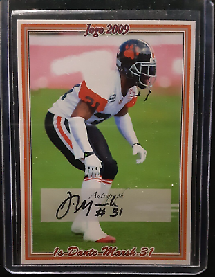 2009 Jogo CFL Signature Autographs Set of 10 Autograph cards