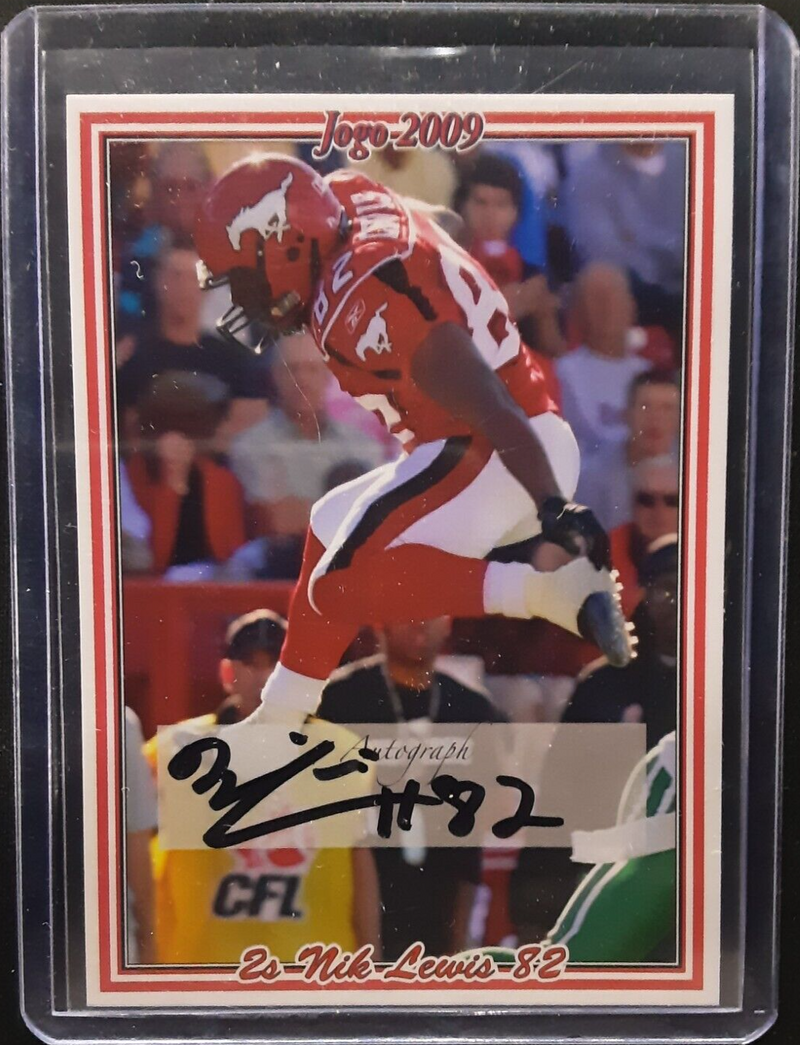 2009 Jogo CFL Signature Autographs Set of 10 Autograph cards