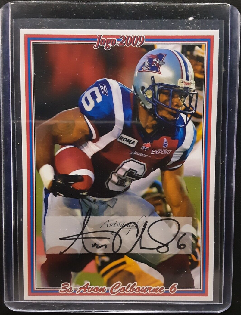 2009 Jogo CFL Signature Autographs Set of 10 Autograph cards