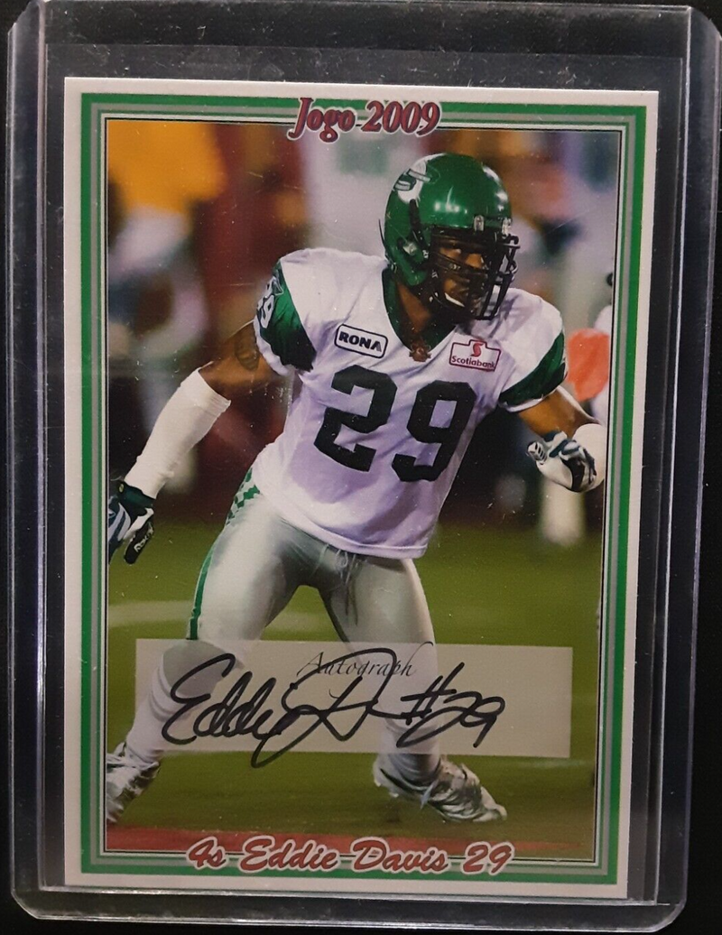 2009 Jogo CFL Signature Autographs Set of 10 Autograph cards