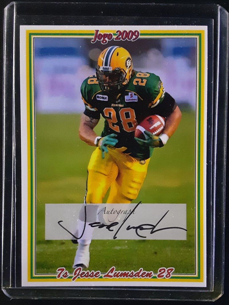 2009 Jogo CFL Signature Autographs Set of 10 Autograph cards