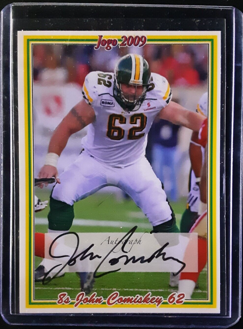 2009 Jogo CFL Signature Autographs Set of 10 Autograph cards
