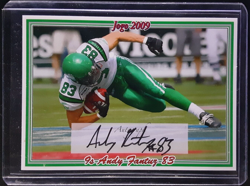 2009 Jogo CFL Signature Autographs Set of 10 Autograph cards