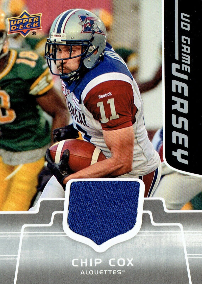 2016 Upper Deck CFL Game Jersey 