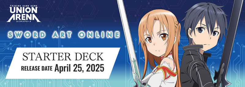 (Pre-Order) Sword Art Online Starter Deck, Release Date: April 25, 2025