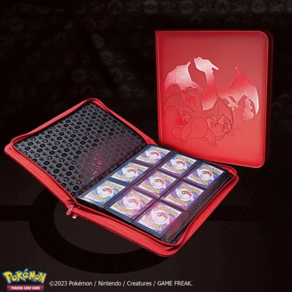 Ultra Pro Pokemon 9 Pocket Zippered Pro Binder (Charizard)