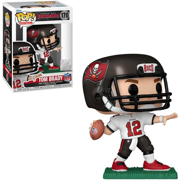 Funko Pop! NFL Tampa Bay Buccaneers - Tom Brady (Away Jersey)