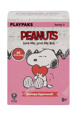 2026 Playpaks Peanuts Love Me, Love Me Not - Blaster Box Series 3