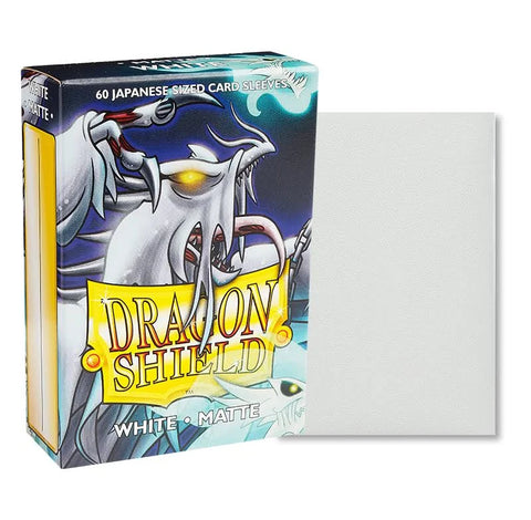 Dragon Shield Japanese Size Sleeves Matte White (60ct)