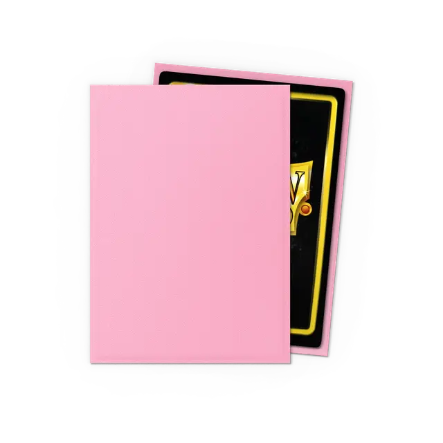 Dragon Shield Standard Size Sleeves Matte Pink (100ct)