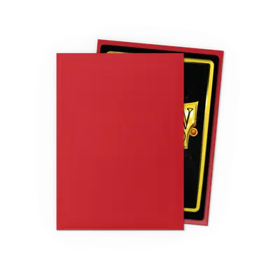 Dragon Shield Standard Size Sleeves Matte Ruby (100ct)