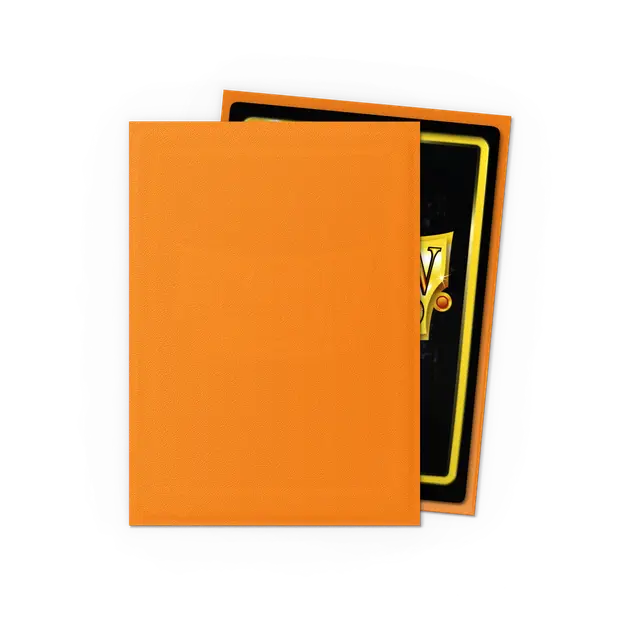 Dragon Shield Standard Size Sleeves Matte Orange (100ct)