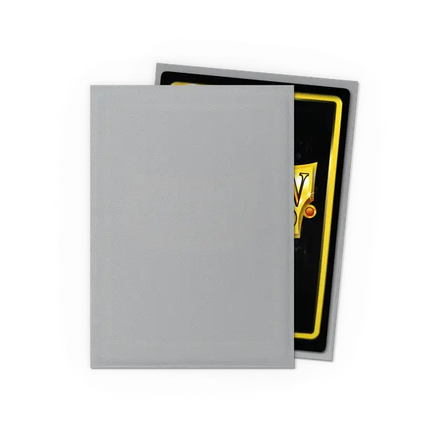 Dragon Shield Standard Size Sleeves Matte Silver (100ct)