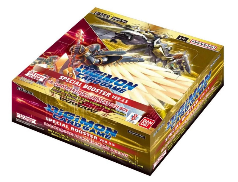 (Pre-Order) Digimon Special Booster Ver 2.5 Booster Box [BT19-20], Release Date: Feb 28, 2025