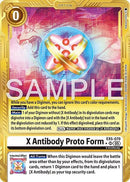 X Antibody Proto Form (Alternate Art) (EX5-070) - Advanced Booster Digimon Generation Foil