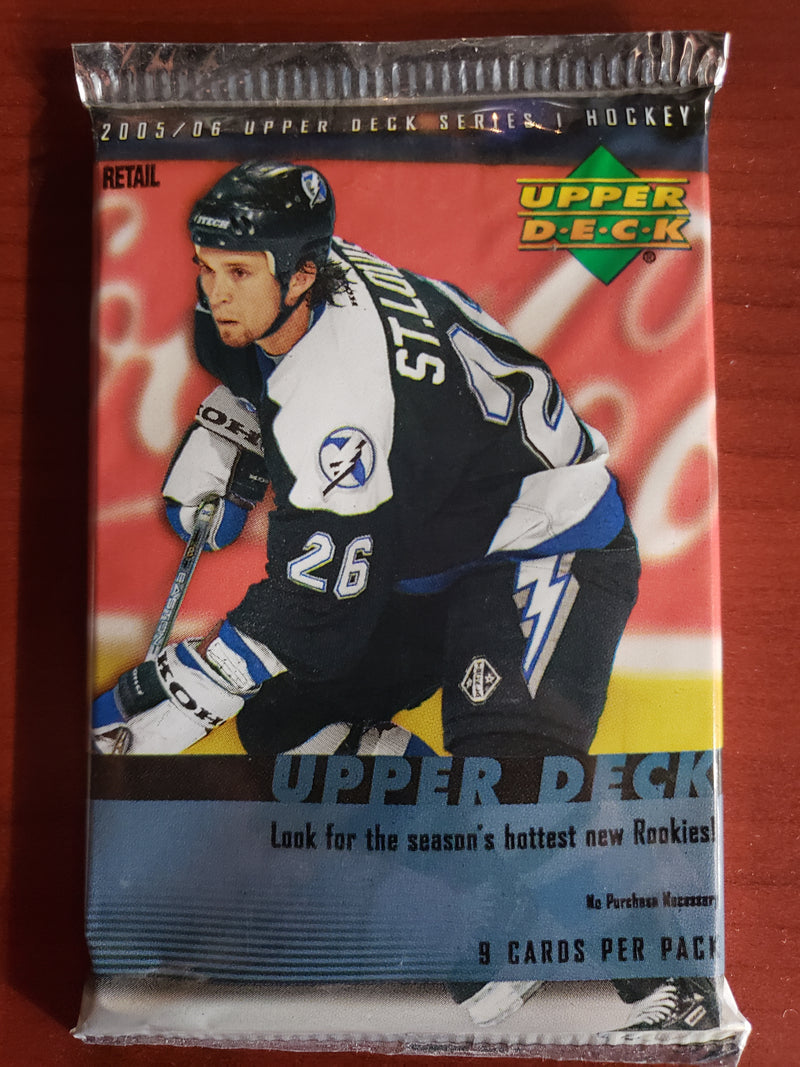 2005-06 Upper Deck Series 1 Retail Hockey Pack