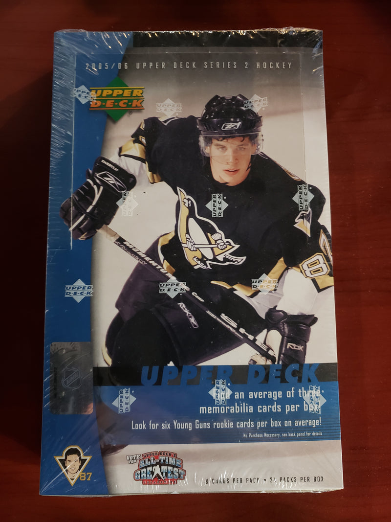 2005-06 Upper Deck Series 2 Hobby Hockey Box