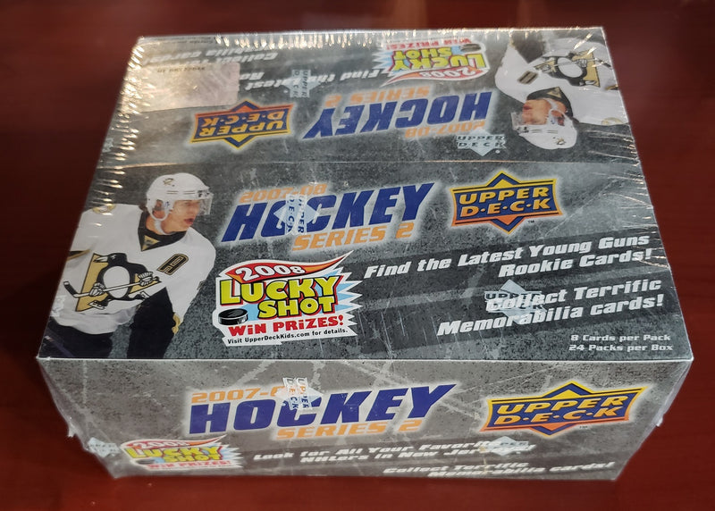 2007-08 Upper Deck Series 2 Hockey Retail Box