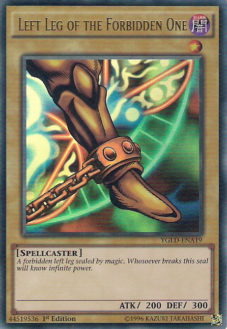 Left Leg of the Forbidden One [YGLD-ENA19] Ultra Rare
