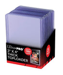 Ultra Pro 3" x 4" 100pt Thick Toploader