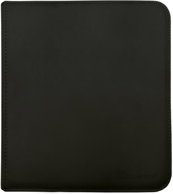 Ultra Pro 12 Pocket Zippered Pro Binder (Black)
