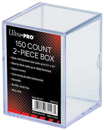 Ultra Pro 150 Count 2-Piece Storage Box