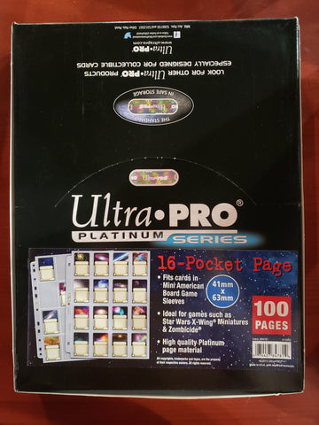 Ultra Pro 16 Pocket Page Box (41mm x 63mm)