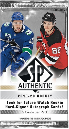 2019-20 SP Authentic Hobby Packs