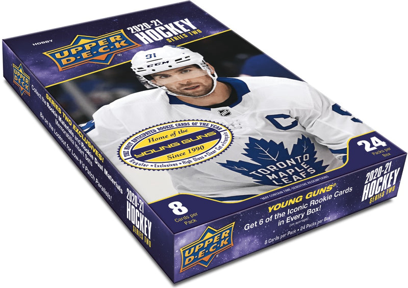 2020-21 Upper Deck Series 2 Hockey Hobby Box