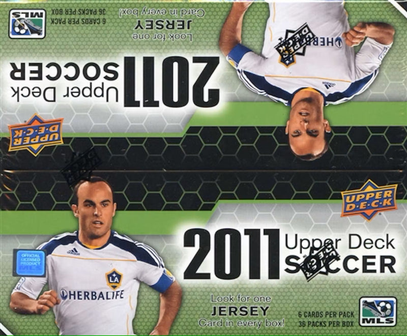 2011 Upper Deck MLS Major League Soccer Box
