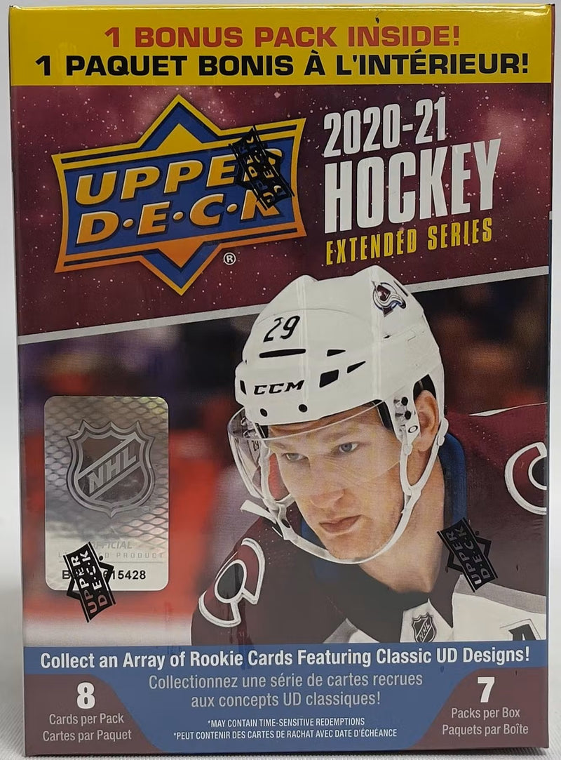 2020-21 Upper Deck Extended Hockey Blaster Box