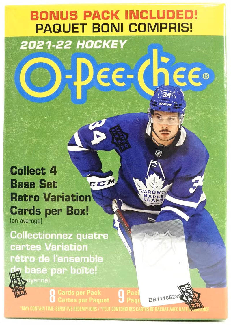 2021-22 O-Pee-Chee Hockey Blaster Box