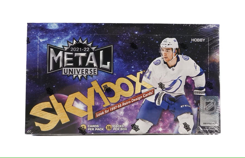 2021-22 Upper Deck Skybox Metal Universe Hockey Hobby Box