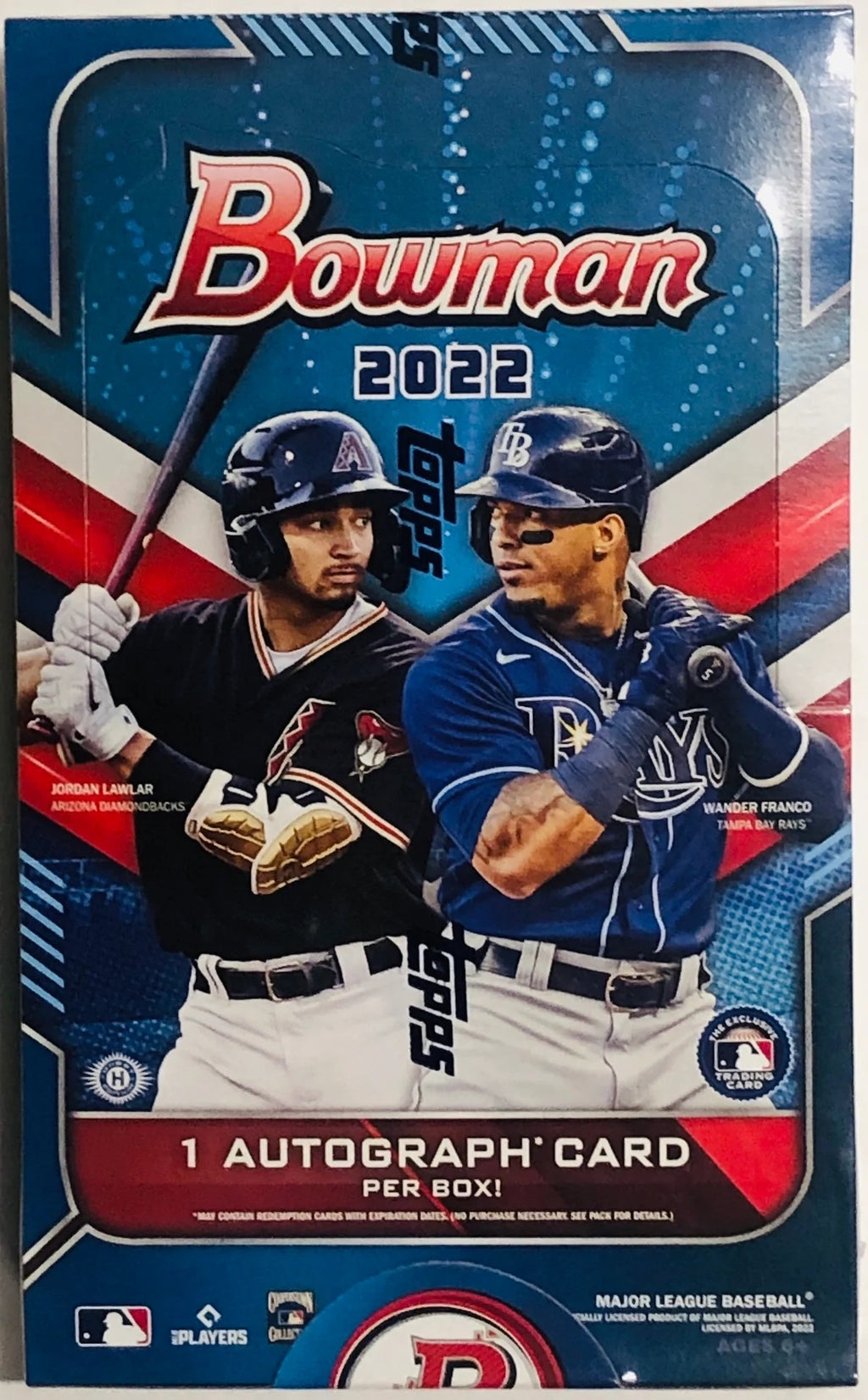 2022 Bowman Baseball Series Unopened Blaster Box Made By Topps Possible  Prospects, Retail Exclusive Inserts and Autographs