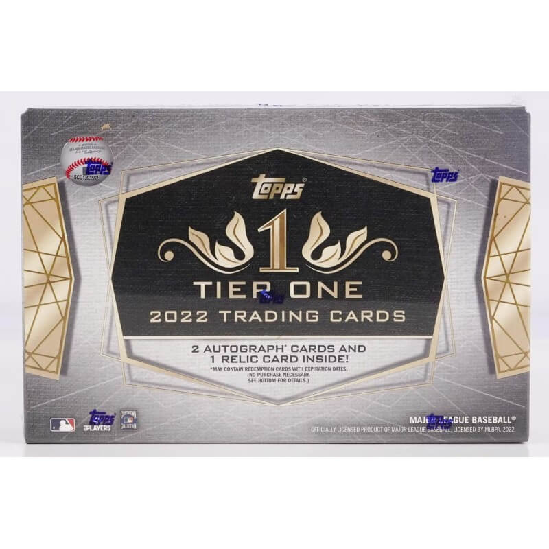 2022 Topps Tier One Baseball Hobby Box