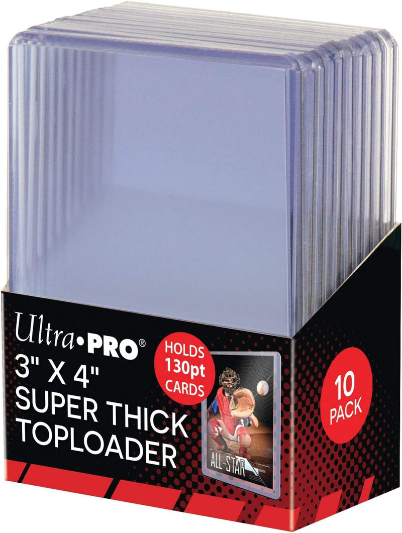 Ultra Pro 3" x 4" 260pt Super Thick Toploader