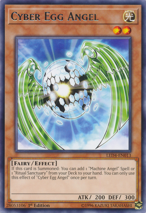 Cyber Egg Angel [LED4-EN013] Rare